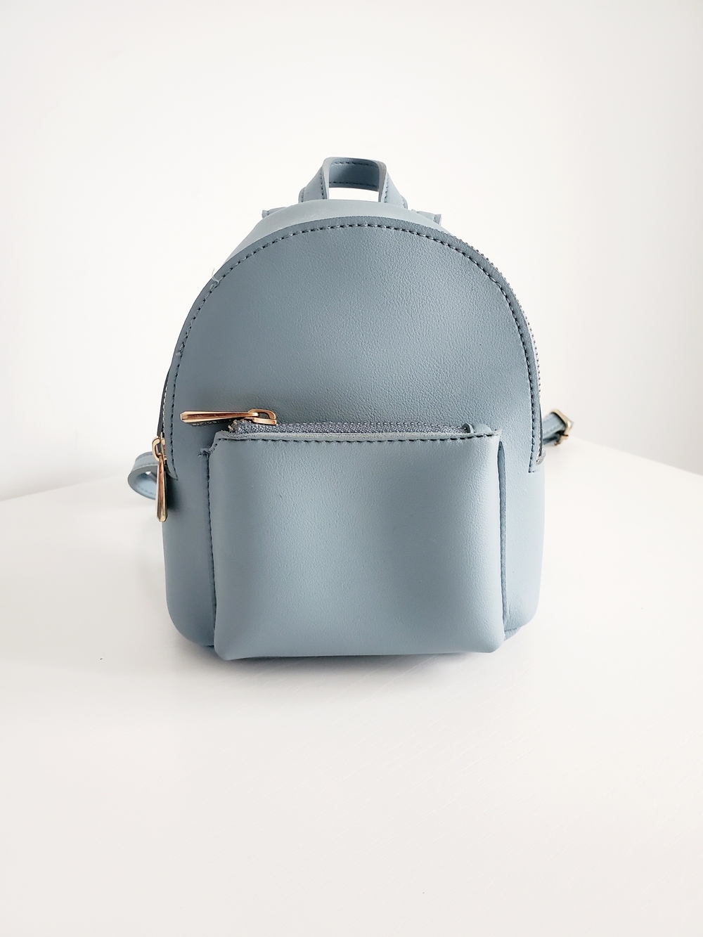 Compact Mini Backpack in Light Green